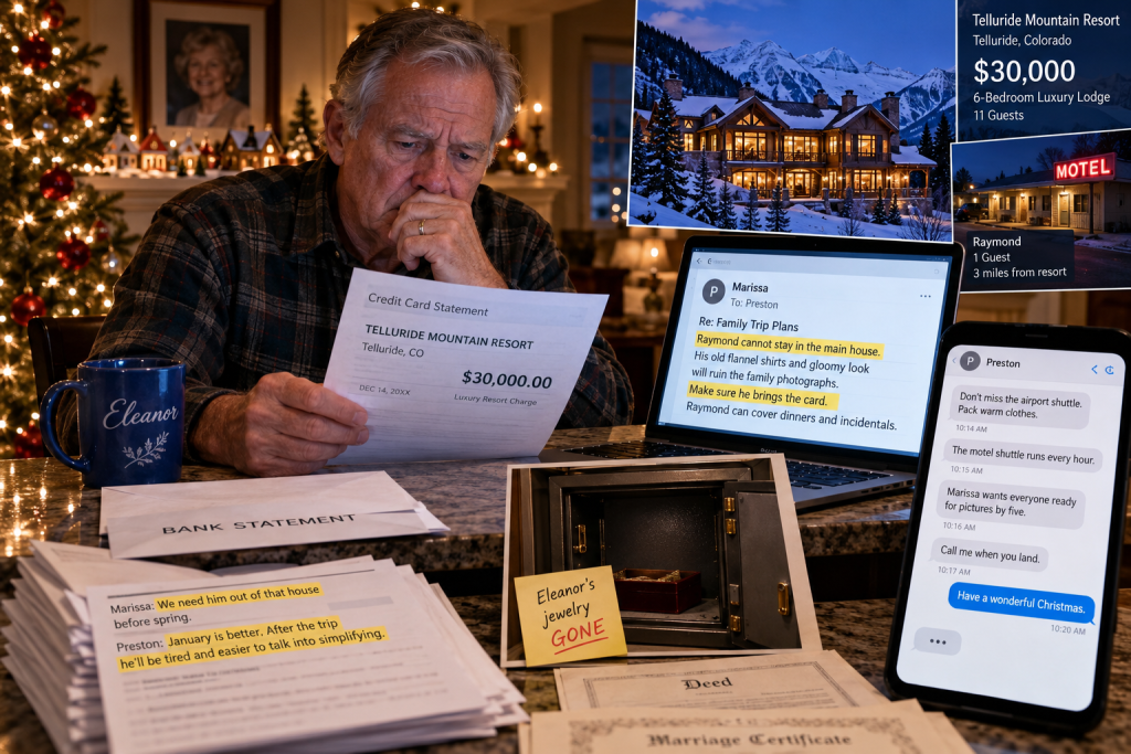 PART 1 – Nine Days Before Christmas, a Thirty-Thousand-Dollar Charge Revealed What My Son Thought I Would Always Forgive