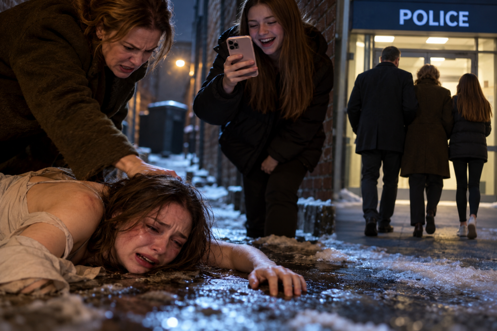 PART 1 – I Woke Up Freezing in an Alley, With No Shoes and No Memory of How My Own Family Had Left Me There